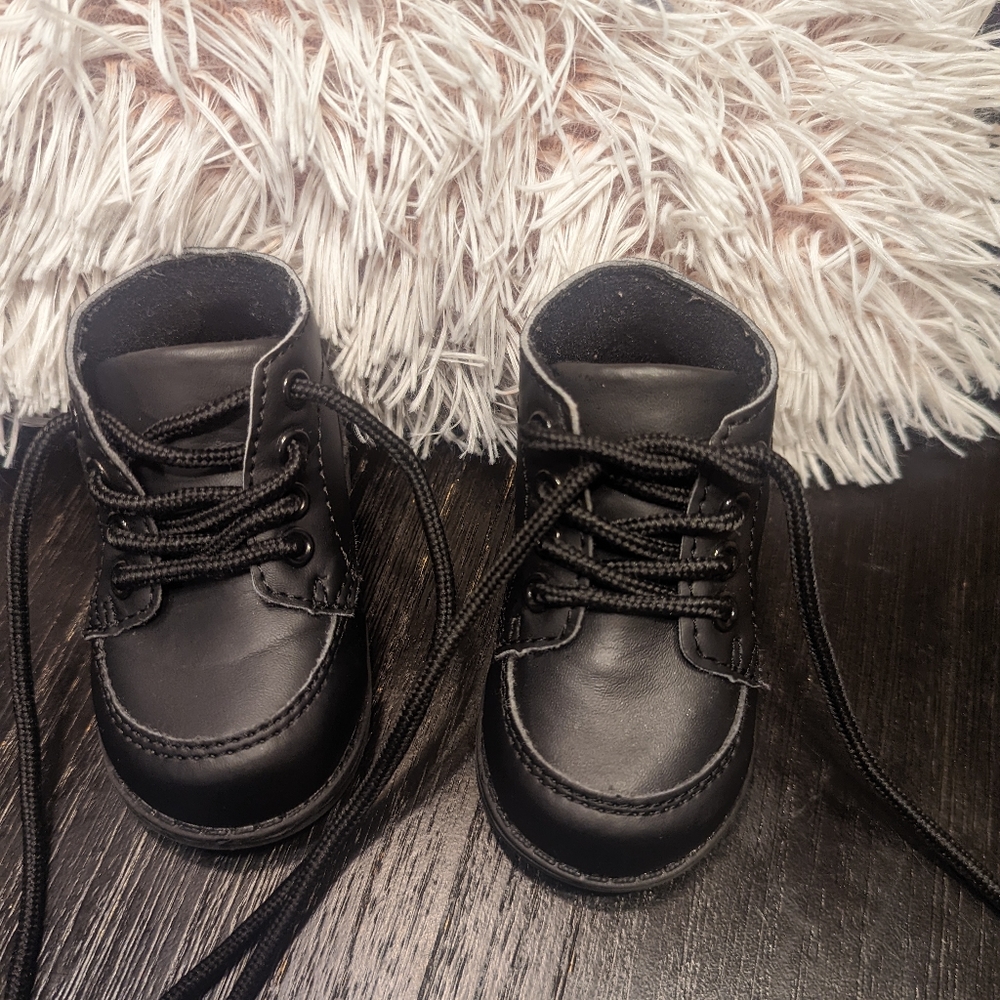 Toddlers black boots